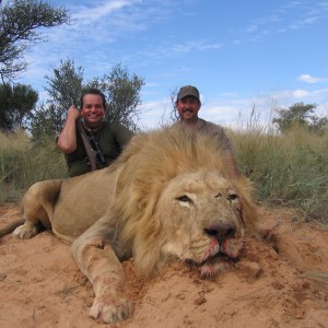 Hunting Lion in South Africa