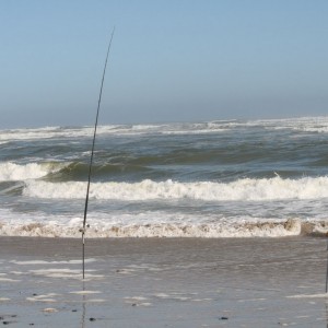 Fishing from the coast