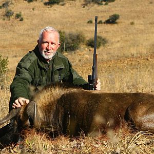 Black Wildebeest Hunt in South Africa