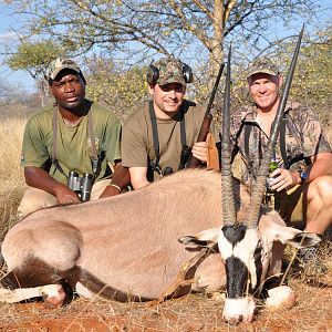 Hunting Gemsbok South Africa