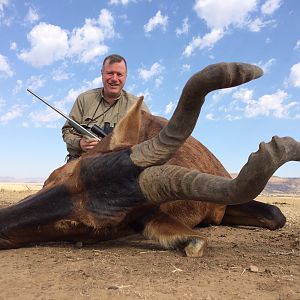 Hunting Red Hartebeest in South Africa