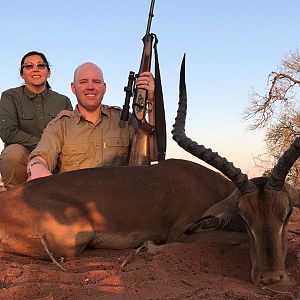 Hunt Impala in South Africa