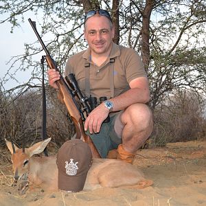 Hunting Steenbok in Namibia