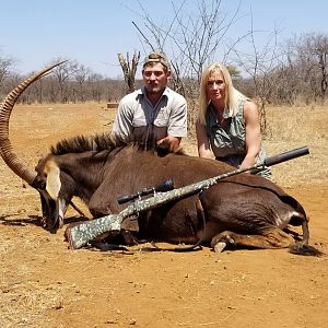 South Africa Hunting Sable Antelope