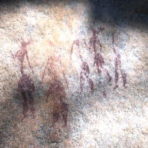 Rock Paintings in Zimbabwe