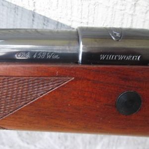 Whitworth 458 Winchester Magnum Rifle