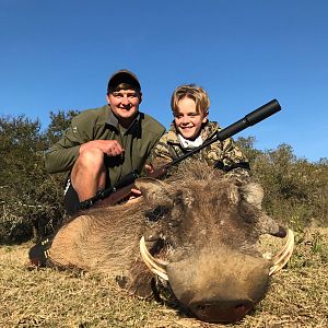 South Africa Hunt Warthog