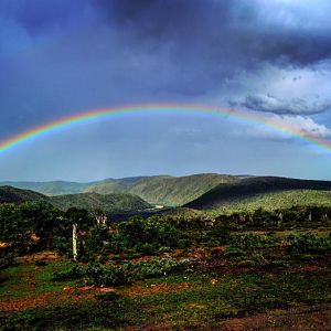 Some rains in South Africa