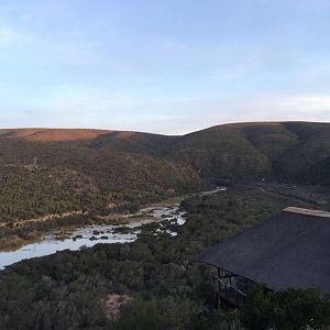 View over Lodge & Great Fish River valley