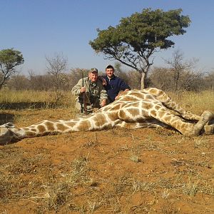 Namibia Hunt Giraffe