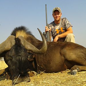 Namibia Hunting Black Wildebeest