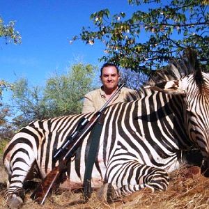 Namibia Hunt Hartmann's Mountain Zebra