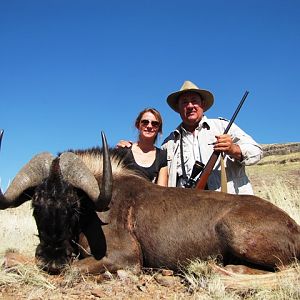 Hunt Black Wildebeest in Namibia