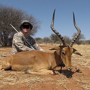 Hunting Impala in Namibia