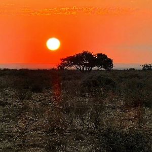 Sunset in South Africa