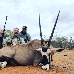 South Africa Hunt Gemsbok