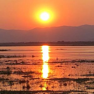 Sunset in Zimbabwe