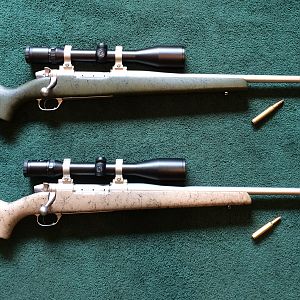 Weatherby Mark V true stainless earlier model Rifles