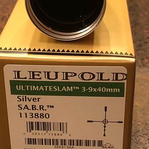 Leupold 3-9 Ultimate Slam Muzzleloader Scope