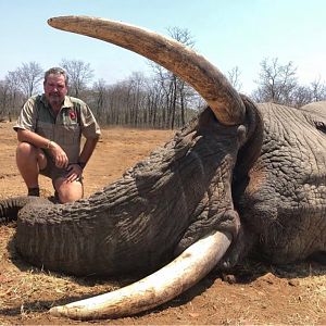 Hunt Elephant in Zimbabwe