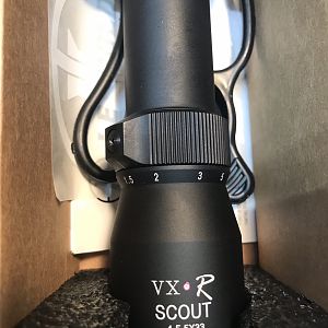 Leupold VXR Firedot 1.5-5x33 Scout Riflescope