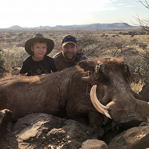 South Africa Hunt Warthog