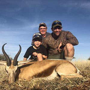 South Africa Hunting Springbok