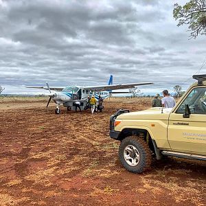 Cessna Caravans and Toyota Land Cruisers Mozambique