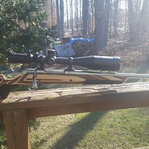 5.5-20x56 Scope mounted on a 28 Nosler Custom Rifle