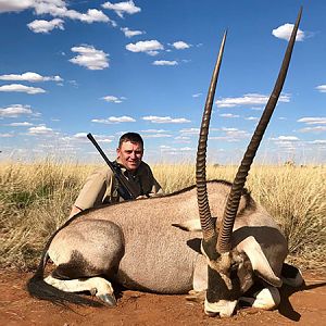 Hunting Gemsbok in South Africa