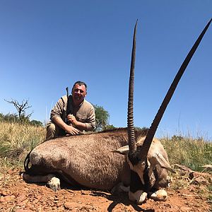 Hunt Gemsbok in South Africa