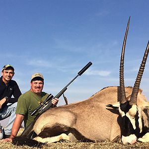 South Africa Hunt Gemsbok