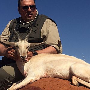 Hunting White Springbok in South Africa