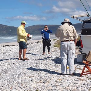 Drone-fishing for Bronze Whalers at Gansbaai, South Africa