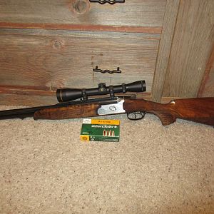 Zoli 8x57 JRS O/U Double Rifle