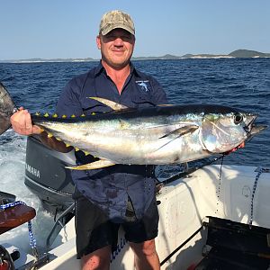 South Africa Fishing Yellowfin Tuna