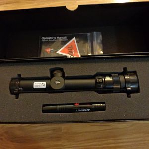 Trijicon AccuPoint 1-4x24 Green Post Reticle