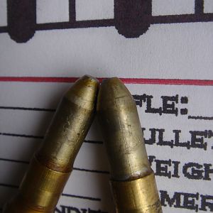 Soft nose 7x57 Bullet