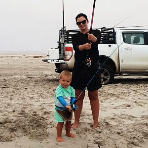 Fishing in Namibia