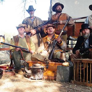 1883 Era Black Powder hunt photos