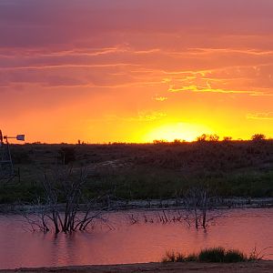 Sunset Texas USA