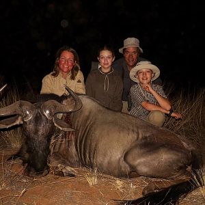 Hunt Blue Wildebeest in Namibia