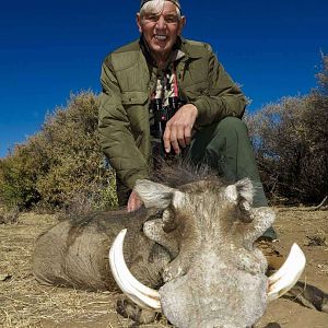 Hunting Warthog in Namibia