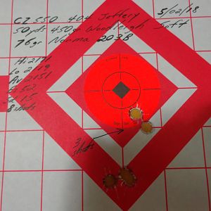 Norma PH 450gr Load Range Shooting