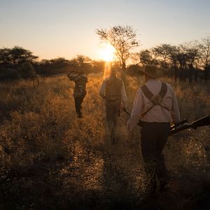 Hunting in Nambia