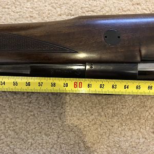 English .375 H&H Mauser Action Rifle