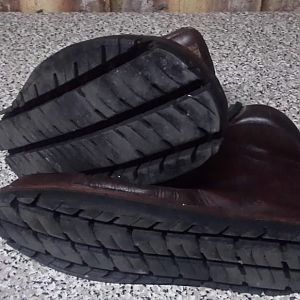 Replacing old worn soles