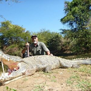 Hunting Crocodile in Zimbabwe