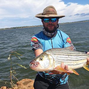 Tigerfish Fishing Cahora Bassa Mozambique