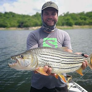 Tigerfish Fishing Cahora Bassa Mozambique